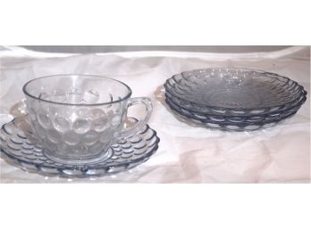 Glass Teacup Set