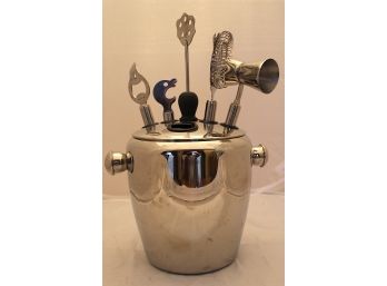 Stainless Steel Wine And Cocktail Bar Set – Bar Kit