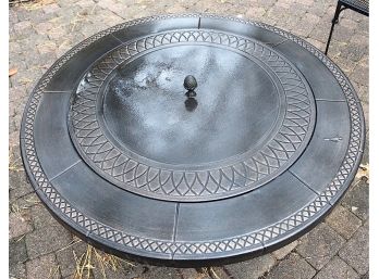 Fire Pit With Cover