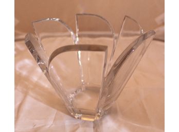 Glass Hexagon Candy Dish