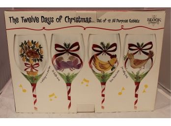 Block Basics 12 Days Of Christmas Goblets