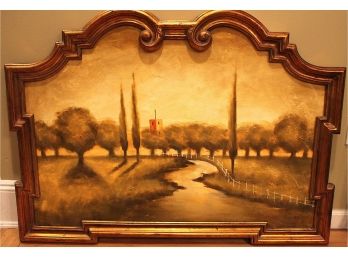 Scenic Painting In Decorative Frame