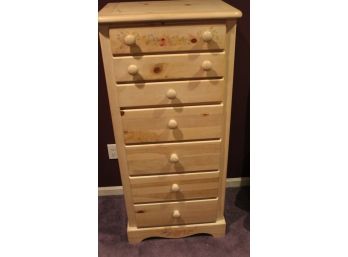 7 Drawn Painted Lingerie Chest