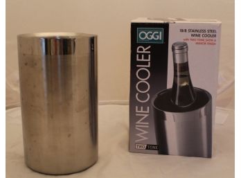 Oggi Stainless Steel Wine Cooler