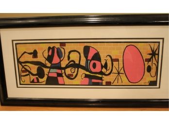 Joan Miro Framed Print