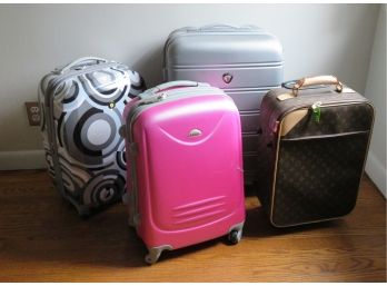 Lot Of 4 Luggage Carry On Bags -