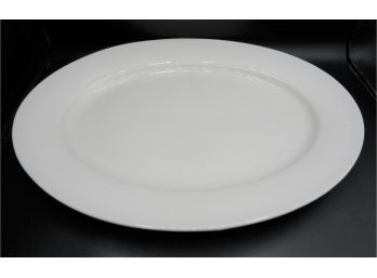Martha Stewart Collection For Macy's White Oval Serving Platter
