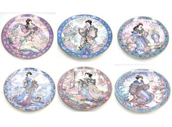 Royal Doulton The Franklin Mint Heirloom Recommendation Limited Edition Collector's Plates - Set Of 6