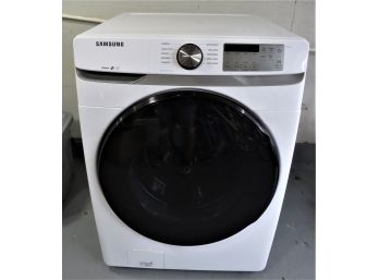 Samsung Front Load High Efficiency Washer With Steam 4.5 Cu. Ft.  #WF45R6100AW/US