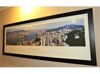 Framed James Blakeway Panorama Of Hong Kong, China