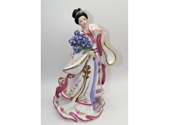 The Danbury Mint 'the Iris Princess' By Lena Liu Figurine