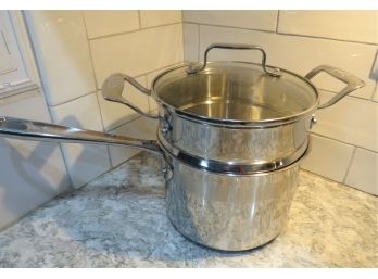 Emeril Stainless Steel Pot/pasta Pot Insert Set With Lid