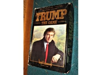 Trump The Game Board Game. 1989 Milton Bradley