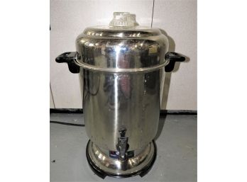 DeLonghi 20-60 Cup Stainless Steel Commercial Coffee Percolator Urn Model DCU60
