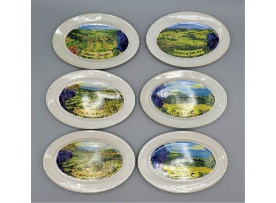 Nantucket Home Small Oval Dishes - Set Of 6