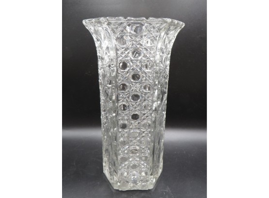 Lovely Cut Glass Vase