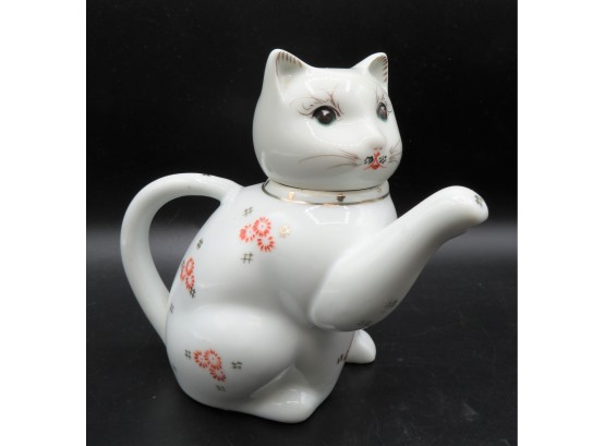 Adorable Ceramic Cat Teapot - Made In China