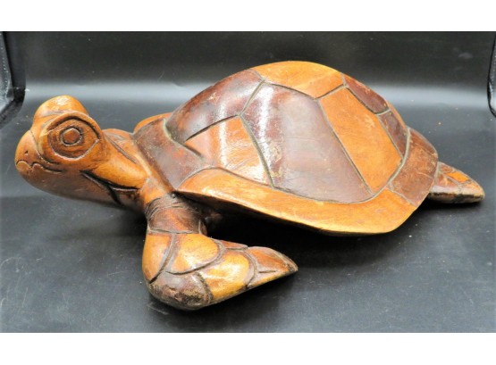 Unique Wood Turtle Decor