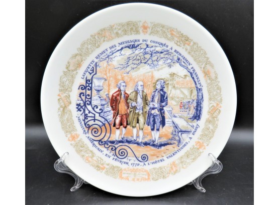D'Arceau-Limoges Porcelain Plate, Premier Edition 1974 - With Certificate
