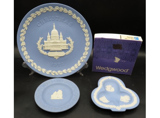 Wedgewood Assorted Plates - Set Of 3