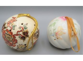 Fragrance Ball Ornaments - Set Of 2