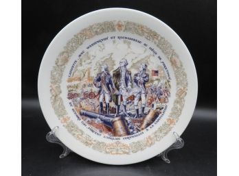 D'Arceau-Limoges Porcelain Plate, Premier Edition 1975- With Certificate