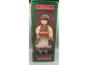 House Of Lloyd 1994 Christmas Around The World 'the Little Match Girl Doll' In Original Box
