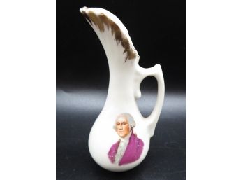 Porcelain Creamer With George Washington's Image