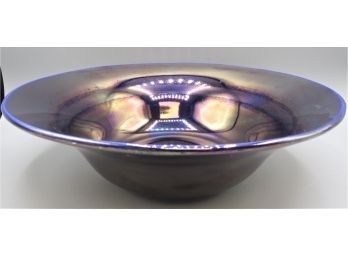 Empire Works Stoke On Trent Iridescent Bowl - Made In England
