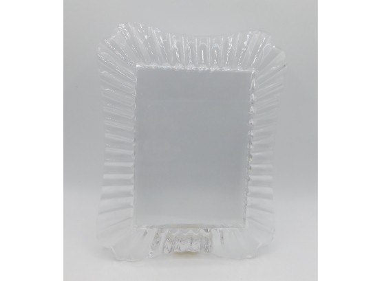 Marquis Waterford Lead Crystal Easton 5x7 Picture Frame