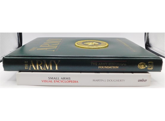 The Army Historical Foundations & Small Arms Visual Encyclopedia Books