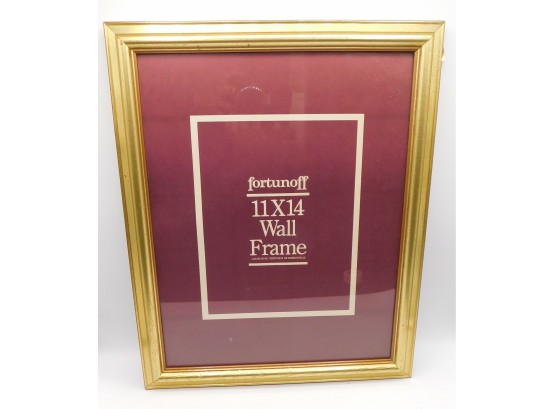 Fortunoff Gold Tone Wooden Picture Frame