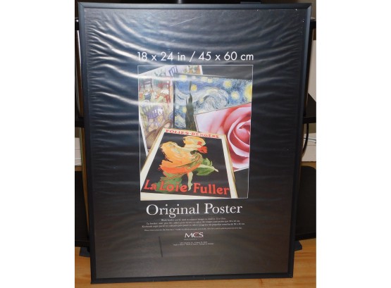 18 X 24 Black Plastic Poster Frame
