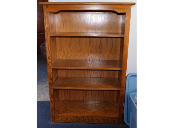 Four Tier Wooden Bookcase Shelving Unit