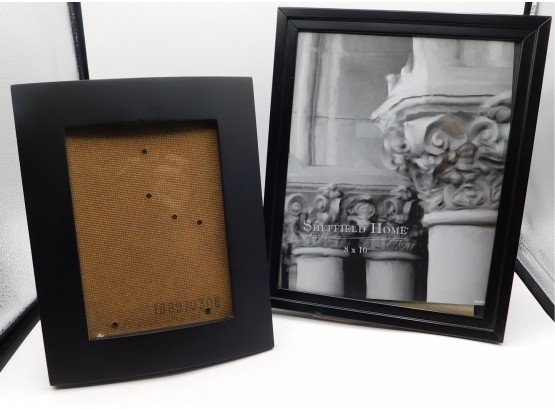 Black Picture Frames  - Set Of Two