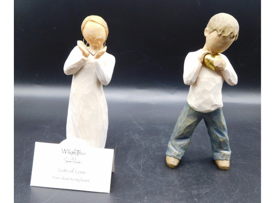 Willow Tree 'Lots Of Love' Man & Woman Figurines - Set Of Two