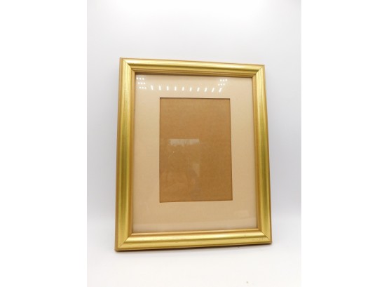 Gold Tone Wooden Picture Frame