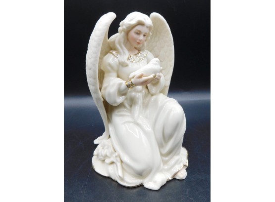 Lenox 'Angelic Visions' Peace Kneeling Angel Figurine