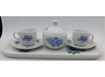 Kahla German Blue Flower Espresso Set
