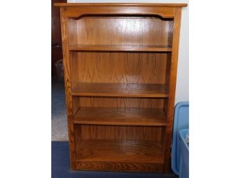Four Tier Wooden Bookcase Shelving Unit