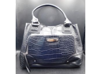 Franco Sarto Black Leather Handbag