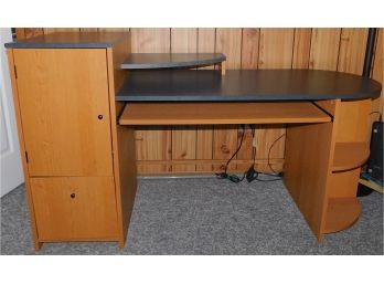 Multi-Tier Formica Office Desk
