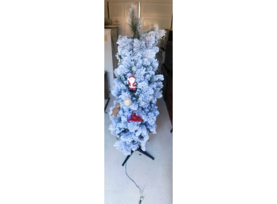 Faux Frosted Holiday Style Christmas Tree - 5ft