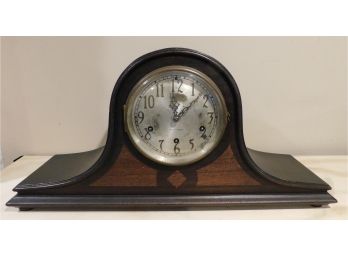 Vintage Seth Thomas Wood Mantle Clock #124 - Made In USA
