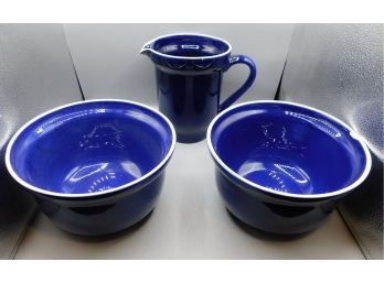 Indoor Outfitters Ceramic Bowl Set With Pitcher