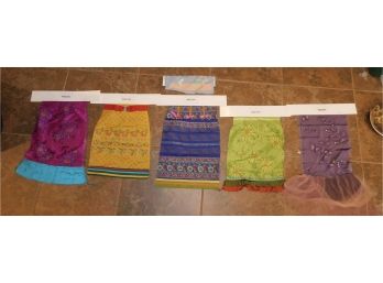 Lot Of Original Hand Embroidered Textile Designs