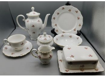 Vintage Seltmann Weiden Bavaria Porcelain Tea Set - Theresia Pattern