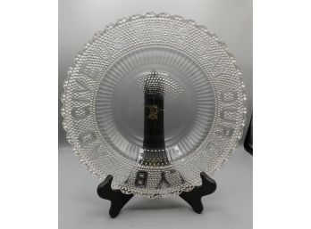 Decorative Glass Plate - Give Us This Day Our Daily Bread