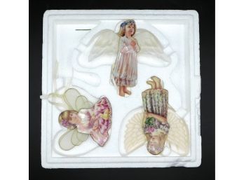 Heaven's Little Angels Ornaments - Nature's Blessing, Nature's Beauty, And Divine Guardian