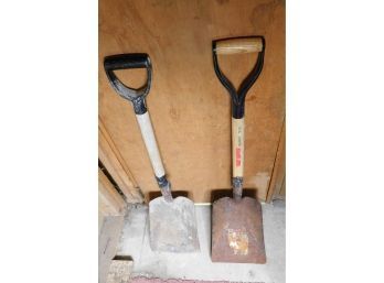 Pair Of Metal Garden Shovels (2)